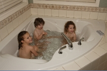 Maya, Shira & Avigail have some fun in the bath Maya, Shira & Avigail have some fun in the bath